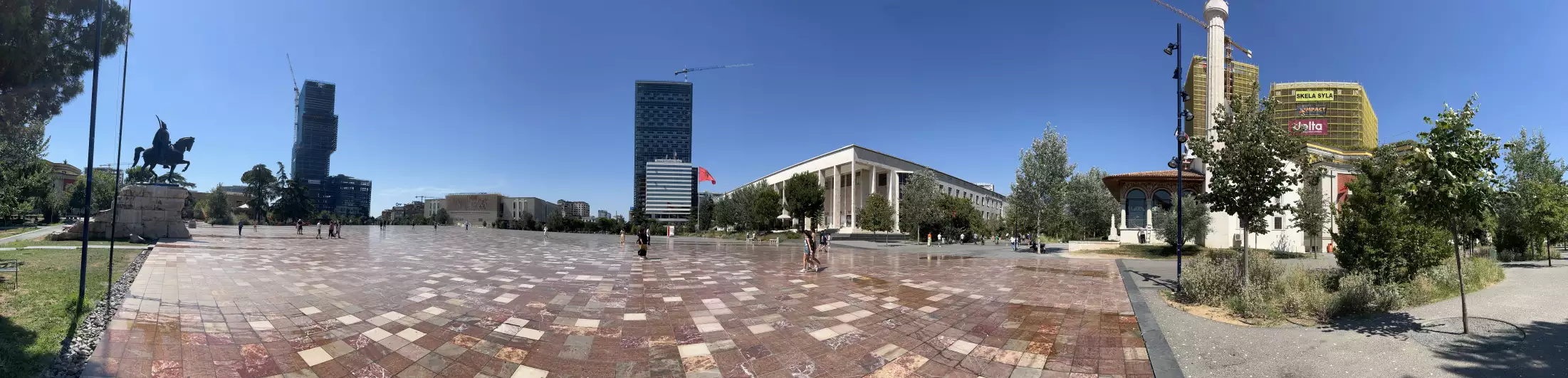 Tirana Skanderbeg Square 