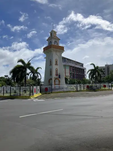 Colonial clock tower