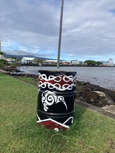 Painted barrel weight