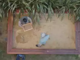 Our janitors at work