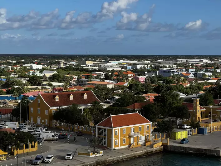 Many roads in this tiny town were under construction making it hard to walk 