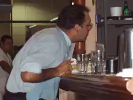 This waiter drank from clients soda glasses, Tucuman