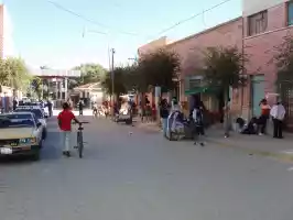 Villazon is the Bolivian border town