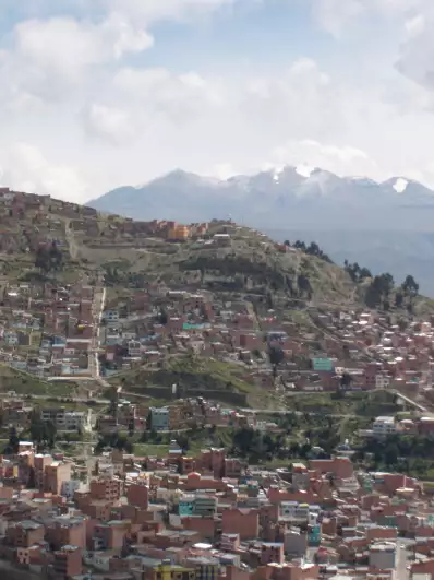 La Paz, 3600 meters above sea level