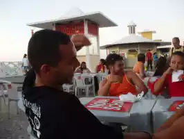 Brasilian people are by nature happier and more light hearted than Finns