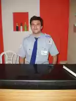 Our friendly doorman