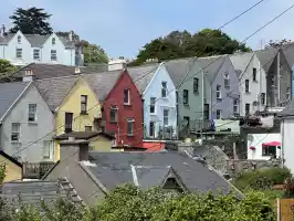Colourful houses in Cobh