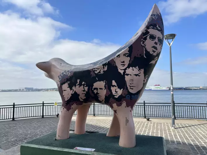 Liverpool is famous for bands