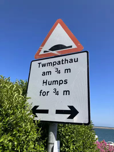 More Welsh language