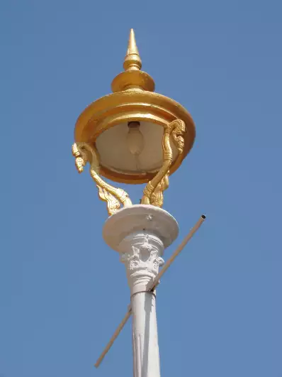 A picturesque lamp