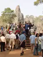 Angkor Thom, the most famous temple of them all