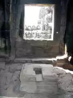 A linga stand used by Linga-Cult