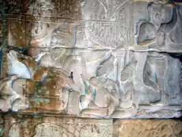 Men in carvings