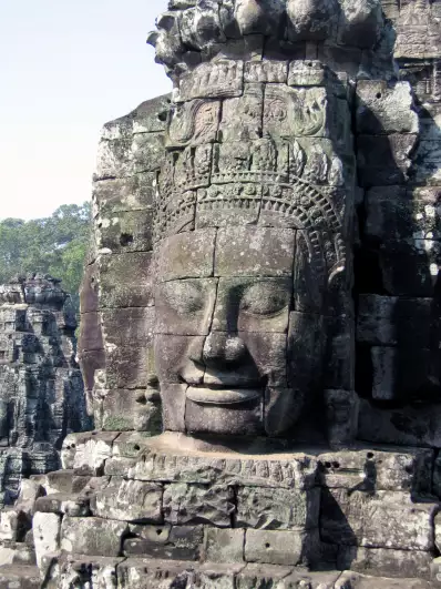 Serene face