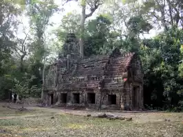 A bulding at the entrance of Preah Khan