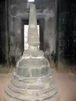 A sculpture in Preah Khan