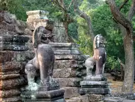 Mythical Guardians of Preah Khan