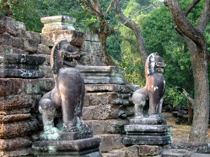 Mythical Guardians of Preah Khan