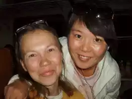 Päivi and Uyuna