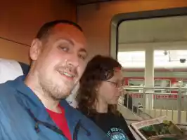Z-train - Weird lights prevented us from taking photos