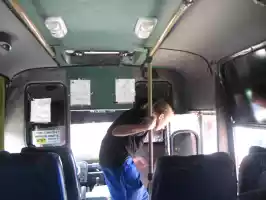 On a 25.000 COP bus ride from Monteria to Turbo