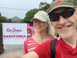 Kia orana is welcome in MÄori language