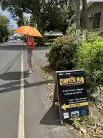 Umbrella is a must for rain and shine