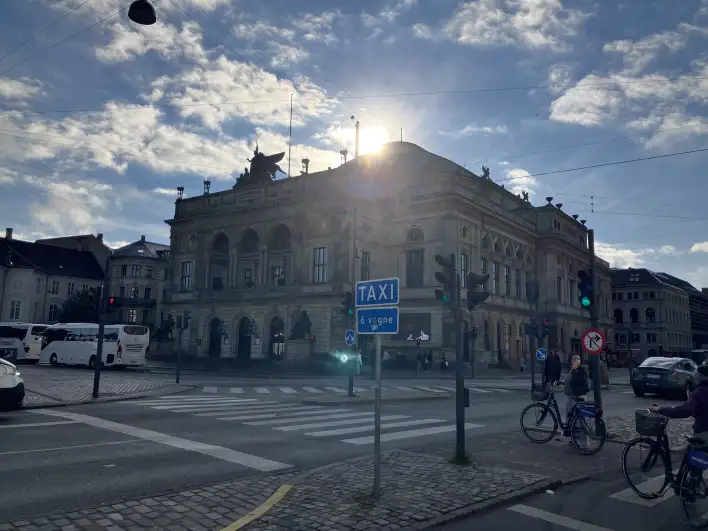 Kongens Nytorv whatever it was other than a metro station