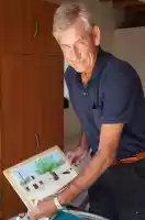 Peter helped us with logo design