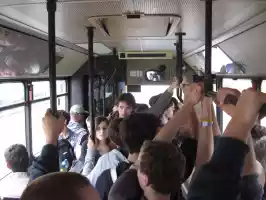 In the past the transportation to Auschwitz was free, now you have to pay for it
