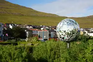 Magic ball in Faroe Islands