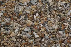 The famous pebbles of southern UK beaches