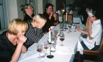 Laughing with tears in our eyes Laughing with tears in our eyes