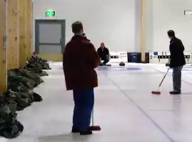Curling was way less physically demanding Curling was way less physically demanding