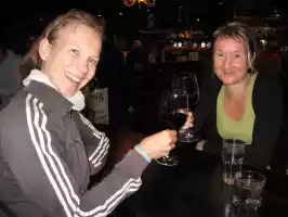 Päivis Finnish genes drove her to a bar right away when we arrived in Finland Päivis Finnish genes drove her to a bar right away when we arrived in Finland