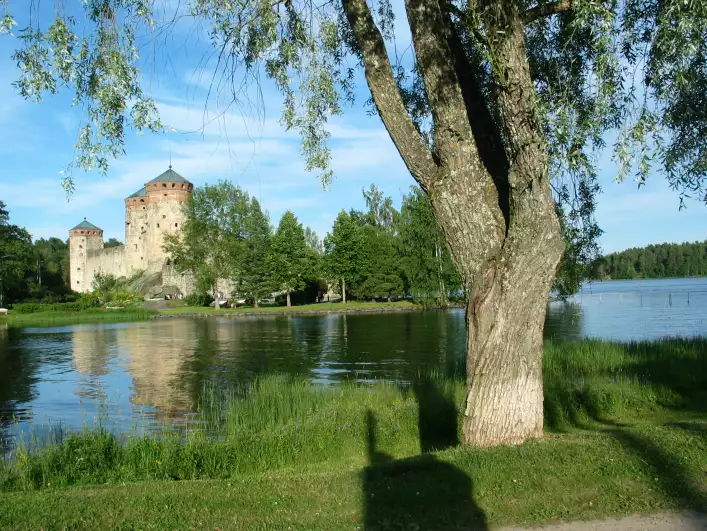 The Savonlinna castle