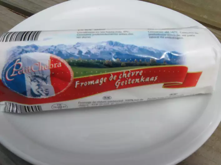 Goat cheese from a supermarket