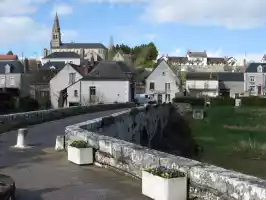 A typical countryside view in the better part of France (outside Paris)