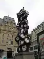 In Europe time is ... art. This photo was taken in Paris