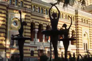 Ballerina statues