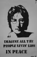 John Lennon graffiti