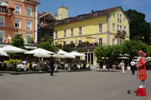 Cute Lindau is a popular tourist destination among German pensioners
