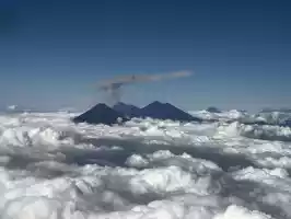There are active volcanos in Guatemala