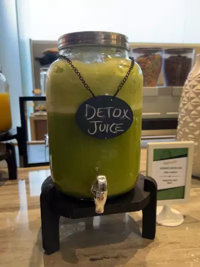 Claudios detox juice was Päivis favorite