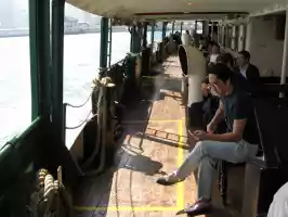 Ferry passengers