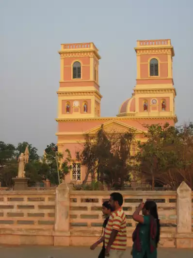 A church in Pondicherry