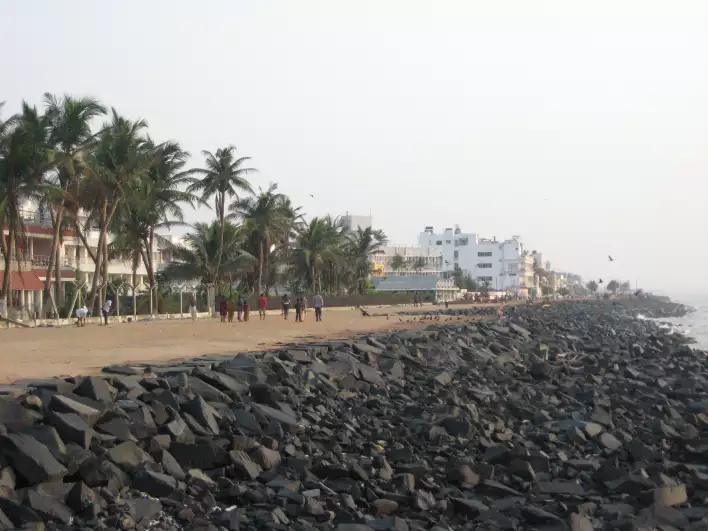 Pondicherry seaside