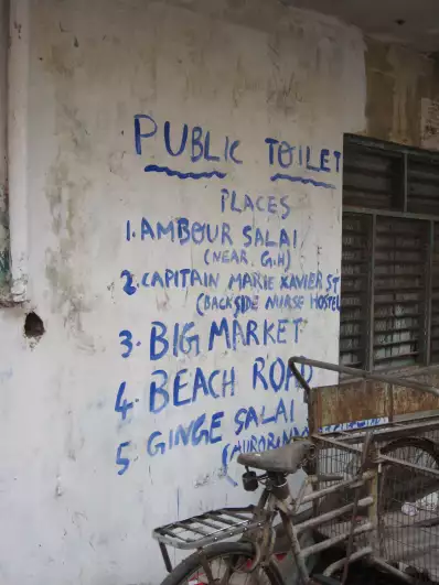 Someone else got also irritated by the public shitting and pissing everywhere in India. It was more a rule than an exception.