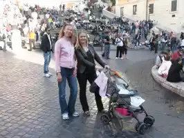 In Rome with Johanna