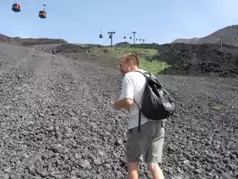 Climbing to Etna